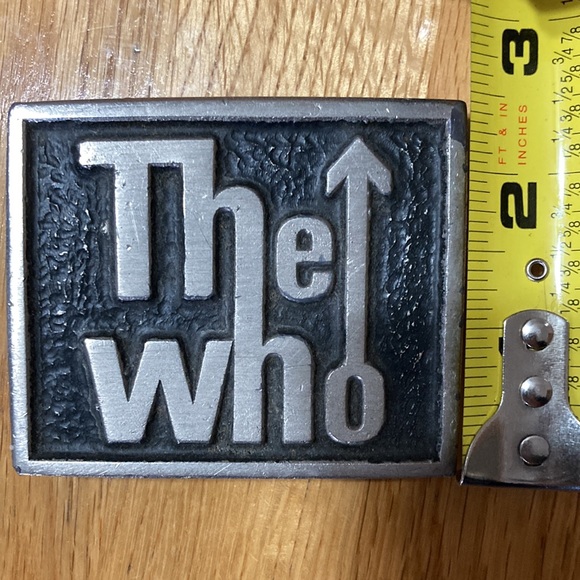 Belt Buckle metal The Who - Picture 3 of 4